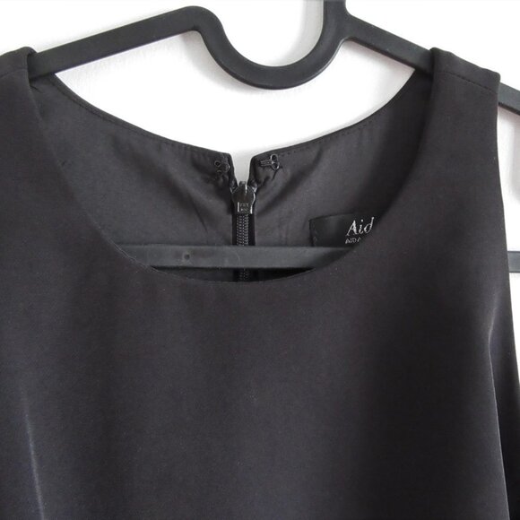 Aidan MATTOX jacquard cocktail dress lace 4 nwt party - Picture 5 of 13